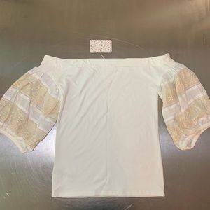Off Shoulder Free People top